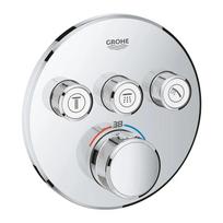 Grohe Grohtherm SmartControl 3 išėjimų potinkinis termostatinis maišytuvas, chromo spalvos