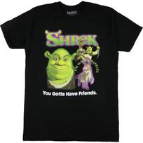 DreamWorks Shrek T-Shirt Men's You Gotta Have Friends Adult Graphic Tee S įvairiaspalvis