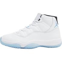 Air Jordan 11 Retro PS Legend Blue / Columbia 2024 Vaikams Sportbačiai Balti Juodi 378039-104 31 white