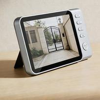 Wireless Smart Video Doorbell 4.5 Inch Display 4000mAh Battery Two Way Talk TF Card Recording IP65 Waterproof For Home Security China Mainland