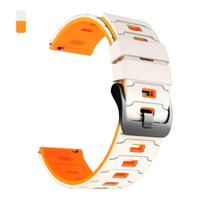 22mm Silicone Strap For Realme Watch S2 3 2 S/3 2 S Pro Sports Watch Band For COROS APEX 4 42mm Bracelet Smartwatch Wriststraps 1PCS 22MM white