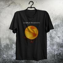 Coldplay Parachutes Albumo Turo Marškinėliai Coldplay Pasaulinio Turo Marškinėliai S-5XL Unisex Marškinėliai S white