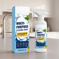 Multi-Purpose Cleaning Liquid Household Surface Cleaner one size gray