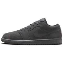 Jordan Air Jordan 1 Low Comfortable Low top Vintage Basketball Shoes Men's Black Gray FD8635-001 40 tamsiai pilka spalva