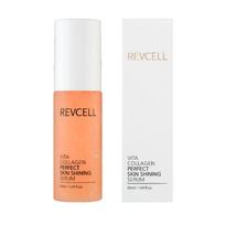 [REVCELL] Vita Collagen Perfect Skin Serum Set (Shining Serum 50ml Tone Up Serum 50ml) 1. Shining Serum white