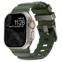 Trail Silicone Band for Apple Watch Ultra 3 2 49mm Strap 46mm 45mm 44mm 41 42mm Sport Bracelet for Series 11 10 Ultra 9 8 7 6 SE S10 11 42-38 40 41mm