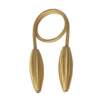 Curtain Tie Backs Twist Tie, No Drill Bendable Rope Holdback, Flexible DIY Window Curtain Holder for Living Room Bedroom Drapes beige