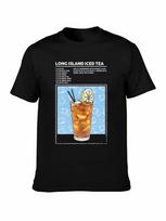 Long Island Iced Tea Recipe T-shirt L white
