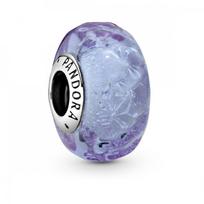 Pandora Bangų Violetinio Murano Stiklo Pakabukas auksas