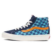 Vans Sk8 Retro Universalūs Aukštakulniai Ritinėtojų Batai Mėlyni Lentuoti Unisex Sportbačiai VN0A4BVBTPD1 42.5 blue