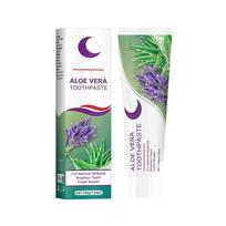 Natural Aloe Toothpaste Help Soothe Gums Reduce Plaque Remove Odor Freshen Breath Gentle Cleaning Teeth Whitening Oral Care 3PCS beige