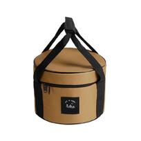 Tactically Camping Storage Bag Utility Bag Carrying Picnics Tableware Bag for Organizing Picnics Accessory M chaki