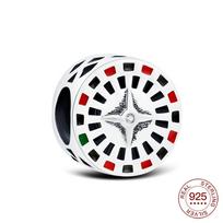 copper Charm Dice Beaded Chips Casino Charm Jewellery Making Authentic Bracelets Womens Fashion Jewellery Holiday Gifts white