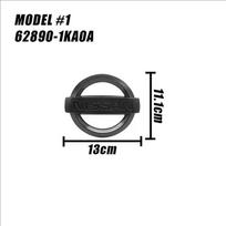 yxkpz10 For Nissan Car Front Head Hood Bonnet Grill Emblem Badge Decorative Accessories Juke Leaf Qashqai Patrol Pathfinder X-Trail Nism