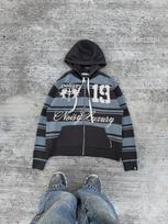 American design trend loose hip-hop style printed hoodie dark niche personality men's and women's same sweater XS juoda