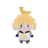 Hatsune Miku pliušiniai žaislai raktų pakabukai Kagamine Len Rin kuprinės pakabukai Anime atributika miela minkšta lėlė krepšio dekoracija Kalėdinės dovanos 15cm black