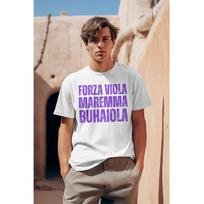 Forza Viola Maremma Buhaiola Fiorentina T-Shirt Men Women T-Shirt Tee Unisex Man Gift And Boy, Men Graphic Tee, Funny Tshirt Men, Men Graphic T S balta