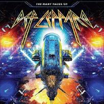 Various Artists – The Many Faces Of Def Leppard (Orange & Blue) (vinilinė plokštelė, LP)