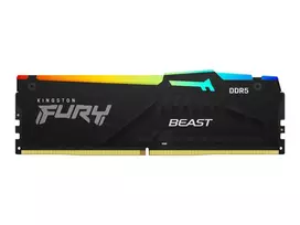 Kingston KF564C32BBEA-32 32GB 6400MT/s DDR5 CL32 DIMM FURY Beast Black RGB EXPO