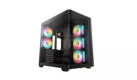 Deepcool Case, CG590U 5F, Midi-Tower, ATX PS2, Black