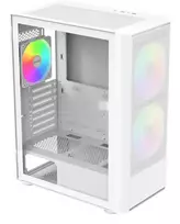 Case, MONTECH, ATX/micro ATX/Mini-ITX, White, Midi Tower, PC