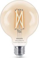 WiZ Smart LED bulb 7W(60W), G95, E27, 2700-6500K (RGB), 927-965, 806Lm, 1PF/6 929003018221 | 8719514372184