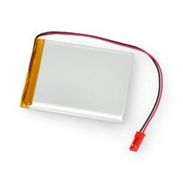 Akyga Li-Pol elementas 3500mAh 1S 3.7V - JST-BEC jungtis + lizdas - 68x55x6mm