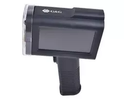 G&G GG-HH1001B Rankinis etikečių spausdintuvas, tiesioginis terminis, 203 dpi, USB ir Bluetooth, juodas