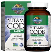 Vitamin Code Family Multivitamin 120 Capsules 2026-09-30 Short date