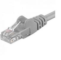 PremiumCord Patch kabelis UTP RJ45-RJ45 CAT5e 1m pilka (sputp01)
