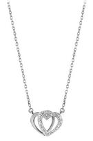 Beneto Sidabrinis pakabukas with heart AGS779 / 48 (chain, pendant)