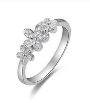 Beneto Charming sidabrinis žiedas su cirkoniais AGG465