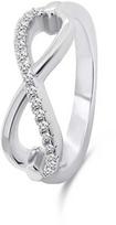 Brilio Silver Brilio Sidabrinis Modernus Sidabrinis Infinity Ring RI052W