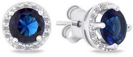 Brilio Silver Brilio Sidabrinis Sparkling sidabrinis auskarai su cirkoniais EA601WB