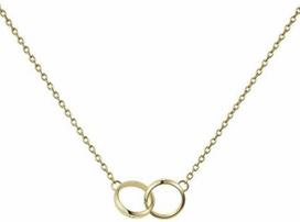 Daniel Wellington Gražus paauksuotas karoliai su kristalais Classic Lumine DW00400353