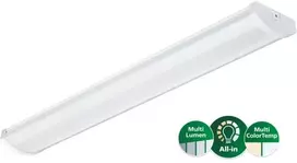 „Philips CoreLine FastSet“ atsparus purslams, IP44, universalus SM155C, 3700–6000 lm/830–840, 43 W, 3 fazių laidų sistema