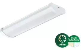 „Philips CoreLine FastSet“ atsparus purslams, IP44, universalus SM155C, 2200 lm/830–840, 17 W, 3 fazės, 602 mm skersmens, su permatomu laidų išdėstymu