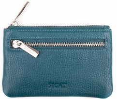 Segali Leather mini piniginė-raktų pakabukas 7291 A mėlynas