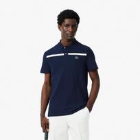 LACOSTE Heritage Plisse polo marškinėliai