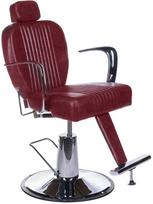 Beauty System Kirpyklos kėdė PROFESSIONAL BARBER CHAIR OLAF CHERRY
