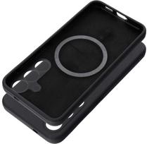 Oem Silikoninis dėklas 2mm skirtas Samsung Galaxy S25 Ultra suderinamas su MagSafe juodos spalvos