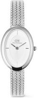 Laikrodis Daniel Wellington Juliette Braided Mesh Baltas Sunray Sidabrinis DW00100884