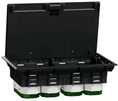 Schneider Electric Grindų dėžutė – XL, 12 modulių, plastikinė