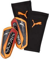 Puma Ultra Light Sleeve Heat Fire futbolo blauzdų apsaugos oranžinės 30989 05