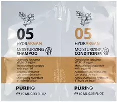 PURING 05 Hydrargan drėkinamasis šampūnas + kondicionierius 10+10 ml