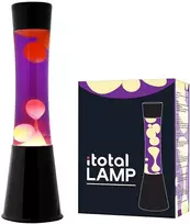 iTotal - Lavos lempa - Juoda/Violetinė/Geltona - 40 cm (XL1789)