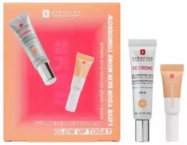 Erborian CC Crème Colour Correcting Kreminis Spf30 Doré 15ml Set 2 Pieces