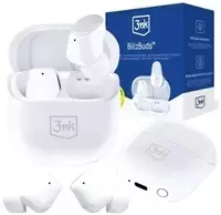 Ausinės 3mk BlitzBuds BT 6.0 balta