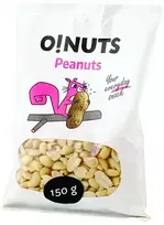Žemės riešutai O!NUTS, puselės,150 g