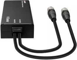 Garso Dekoderis - Lindy 2ch Dante į XLR 96kHz 24-Bit PoE Juodas